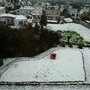 Des pas dans la neige